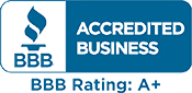 BBB Accredited Business: A+ Rating
